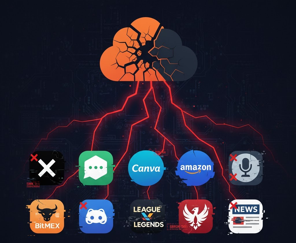 Falha global da Cloudflare derruba gigantes da Internet: Veja a lista de sites afetados!