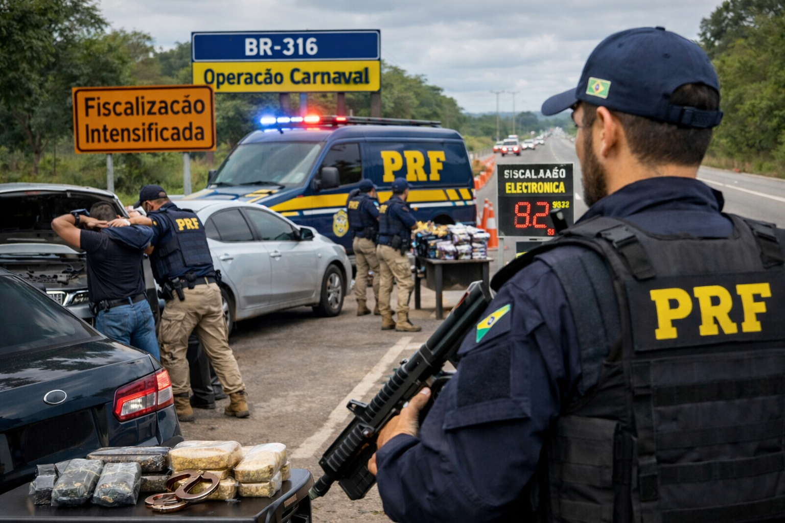 Segurança e operações policiais no Maranhão