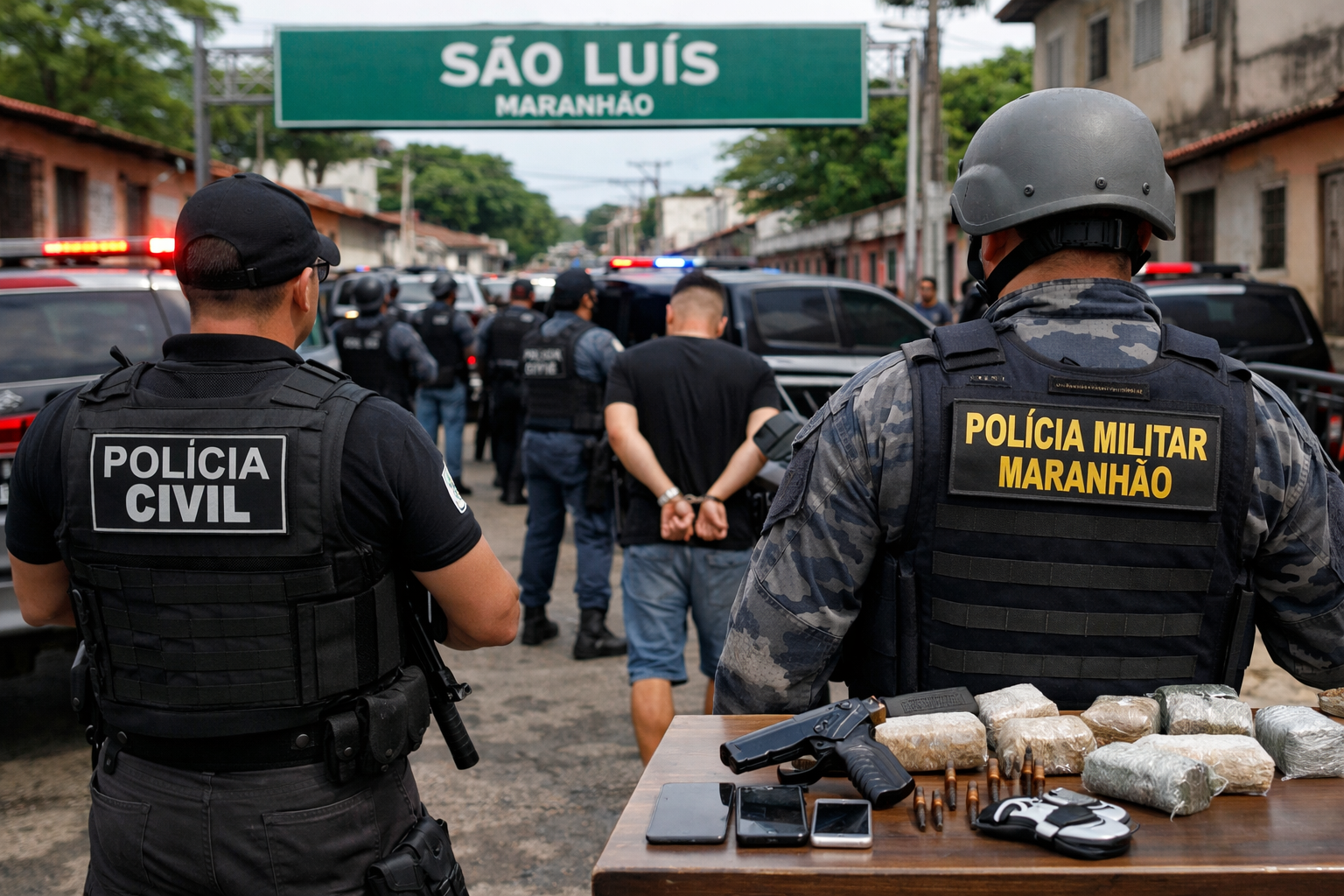 Maranhão amplia operações contra o tráfico e reforça segurança na capital