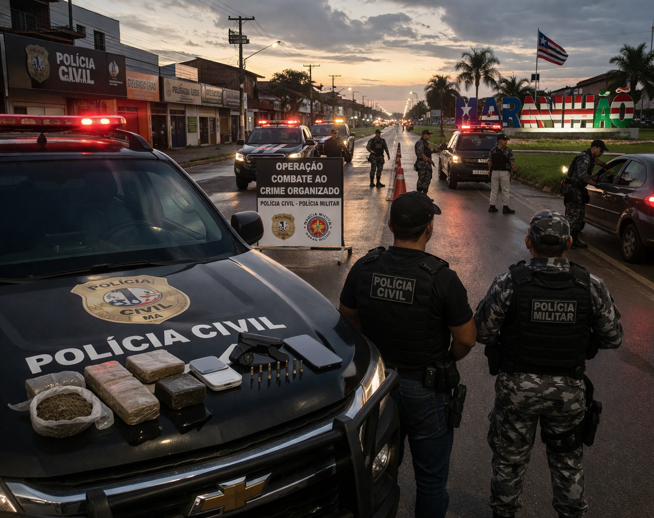 Maranhão amplia ações contra o crime organizado no interior