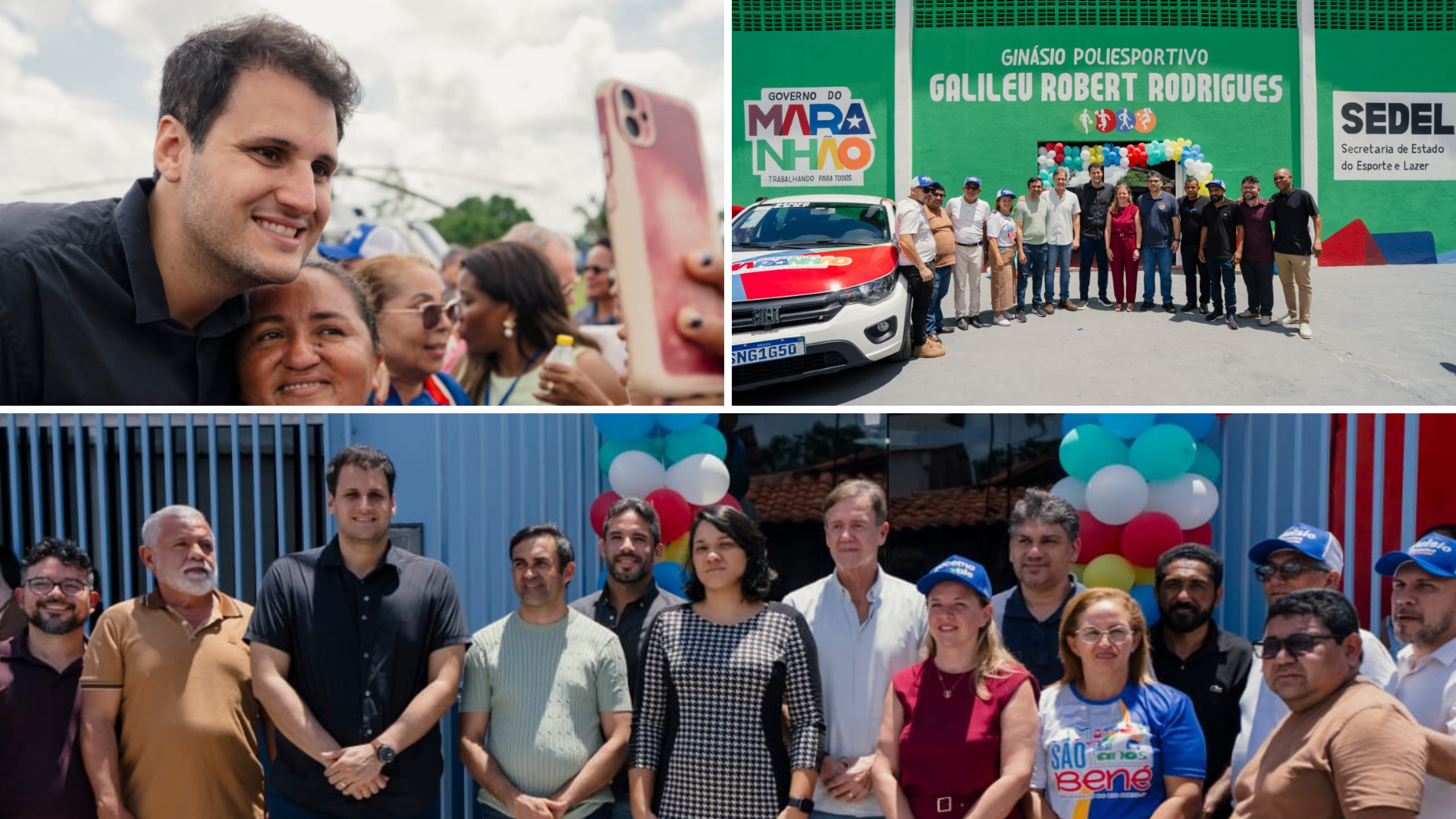 Governo do Estado amplia serviços de saúde, educação e cidadania em São Benedito do Rio Preto e Afonso Cunha