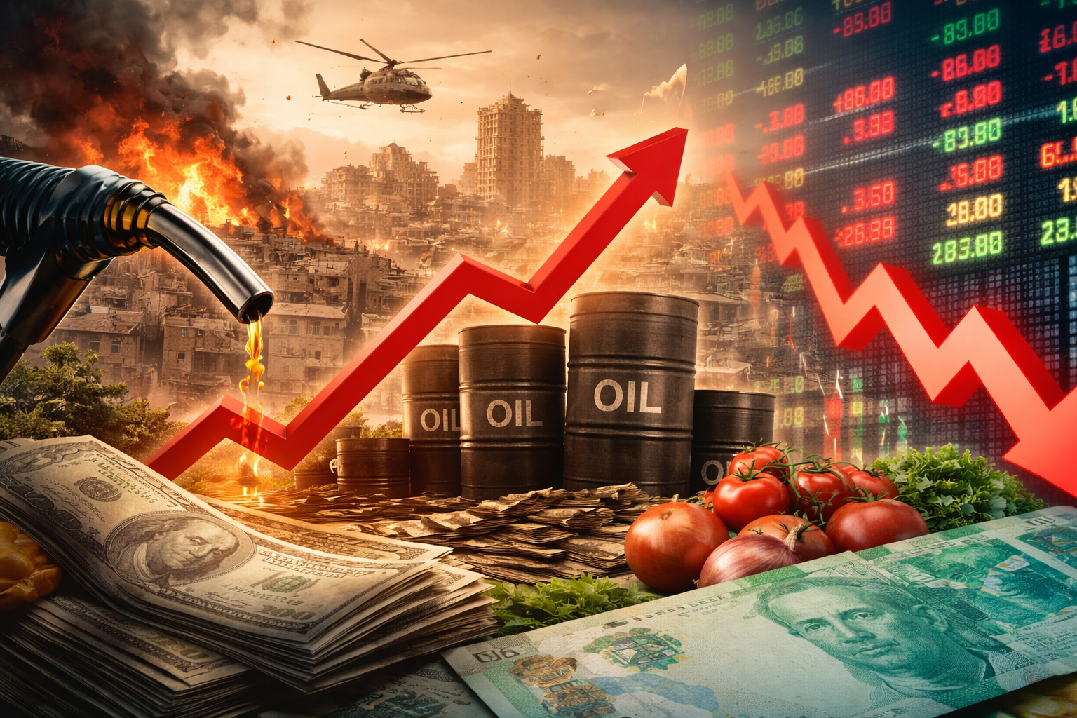 Tensão no Oriente Médio pressiona mercados e pode afetar preços no Brasil