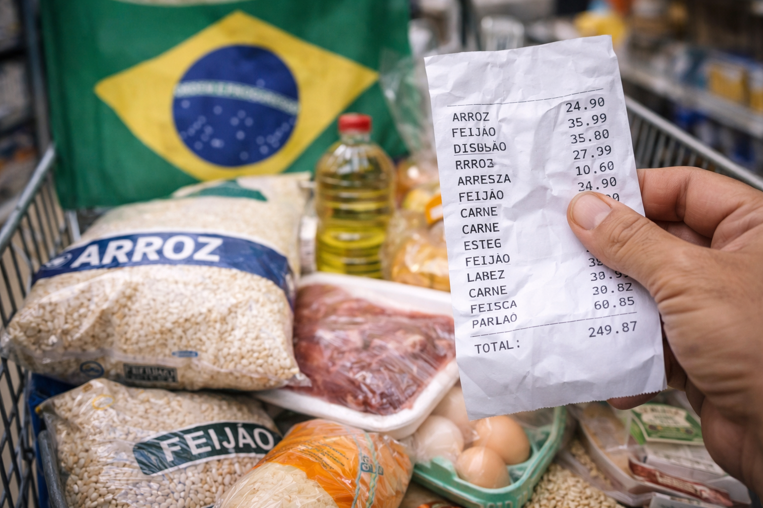 Governo anuncia novas medidas para conter alta nos preços dos alimentos