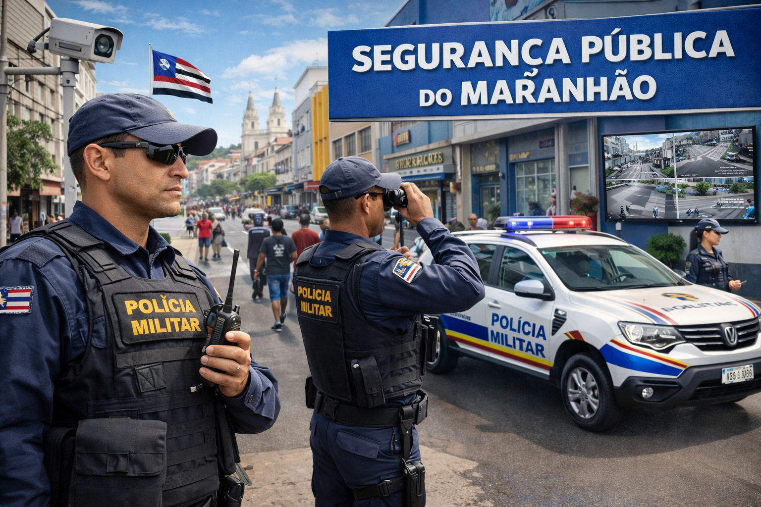 Segurança pública recebe reforço com novas ações no Maranhão