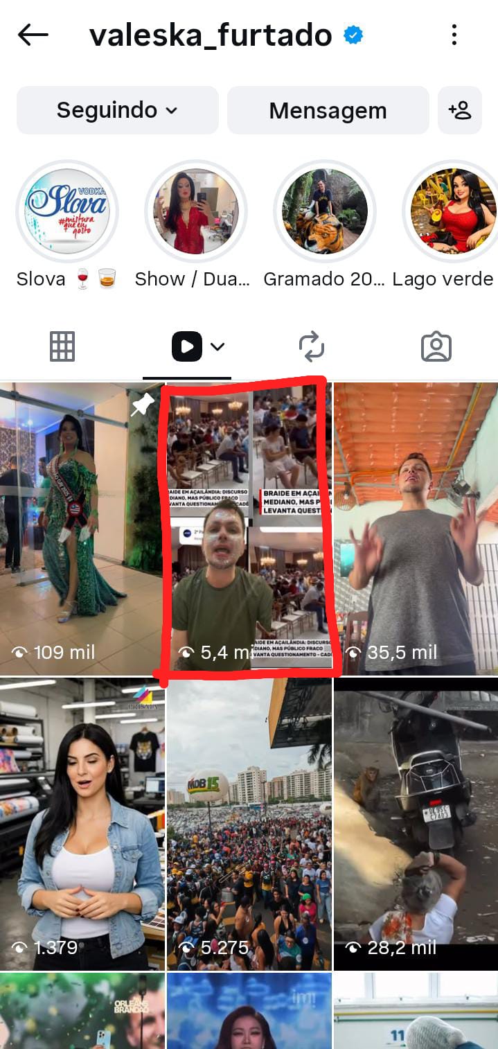 Influencer expõe bolha digital de Braide e viraliza mais que vídeo de pré-candidatura em poucas horas
